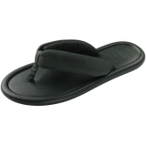 Women's Maxi Puffed Flip Flops - GREEN OLIVE