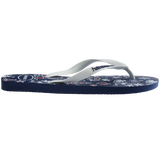 Men's Top Nautical Flip Flops - Navy/Navy/White