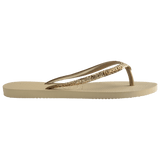 Women's Slim Glitter II Flip Flop - Brown