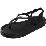 Women's Luna Puffed Sandals - BLACK