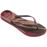 Women's Slim Palette Glow Flip Flops - AMARANTH
