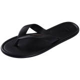 Women's Puffed Up Flip Flops - BLACK