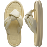Women's Over Puffed Flip Flops - BUTTERCREAM