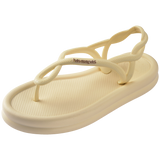 Women's Luna Puffed Sandals - BUTTERCREAM