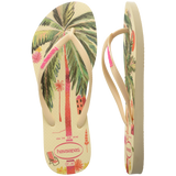 Women's Summer Bliss Slim Flip Flops - BUTTERCREAM