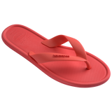 Women's Puffed Up Flip Flops - TROPICAL CORAL