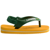 Baby Brazil Logo Flip Flop Sandals - Pop Yellow/Amazon