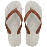Women's Tradicional Flip Flops - RUST