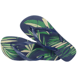 Men's Top Aloha Flip Flops - Navy Blue