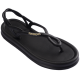 Women's Luna Puffed Sandals - BLACK